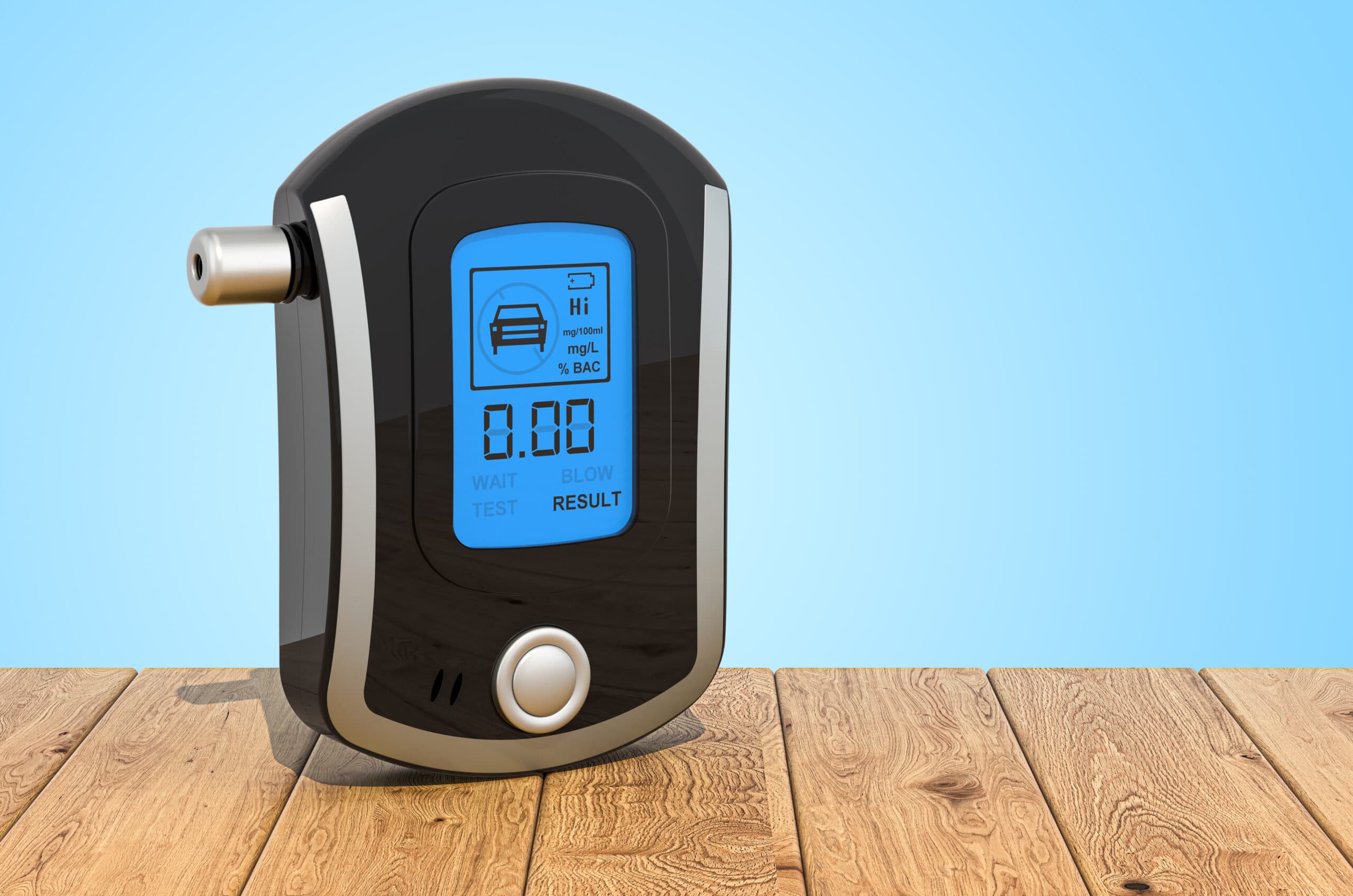 breathalyzer for blood alcohol levels