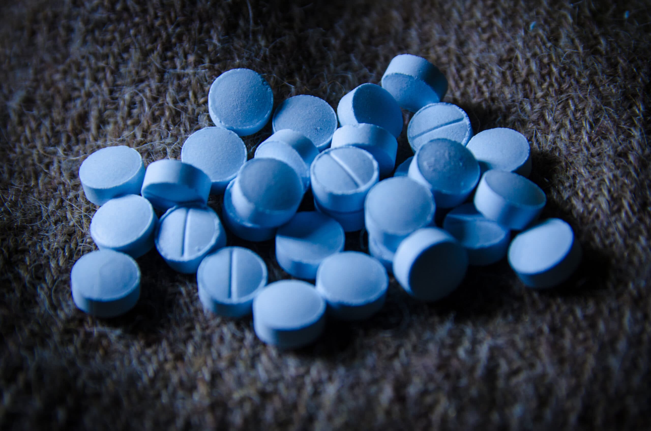 blue valium pills