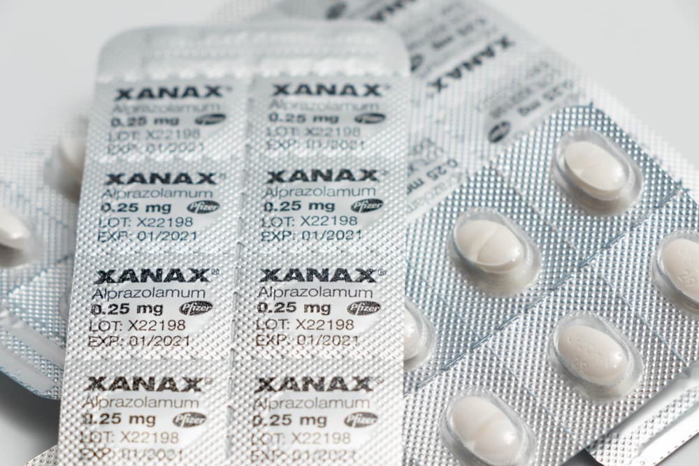 xanax packaging