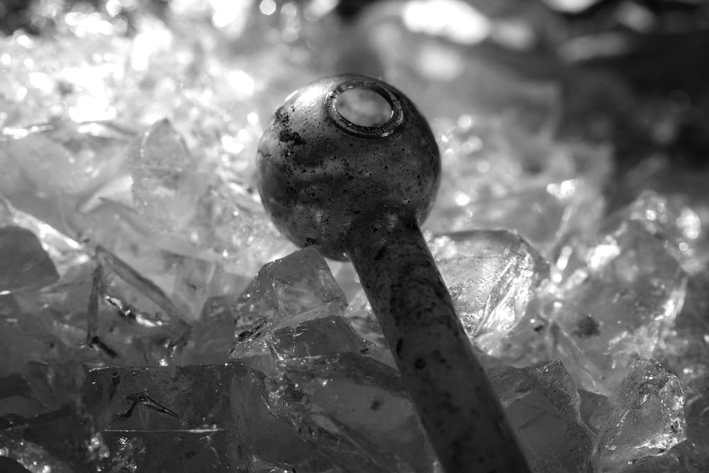 Glass Oil Burner Pipe Snowman Water Pipe Bubbler Smoking Pipe