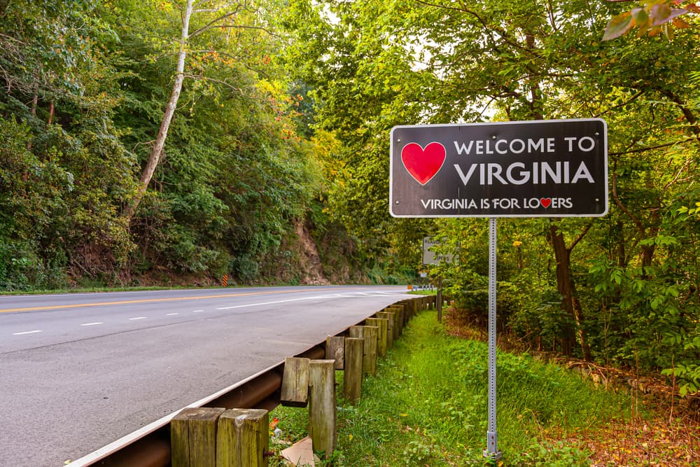 welcome to virginia sign