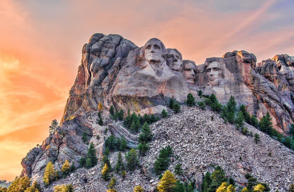 Mount Rushmore National Memorial, Black Hills region of South Dakota