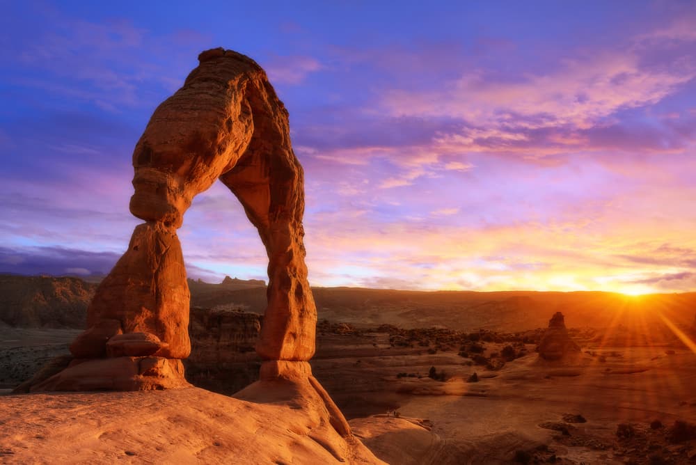 Delicate arch in Utah