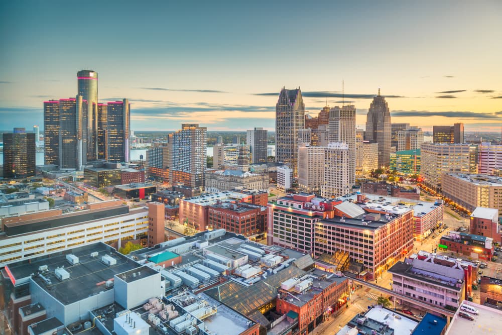 skyline view of Michigan