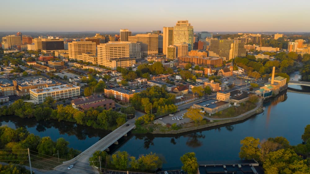 downtown view in Delaware