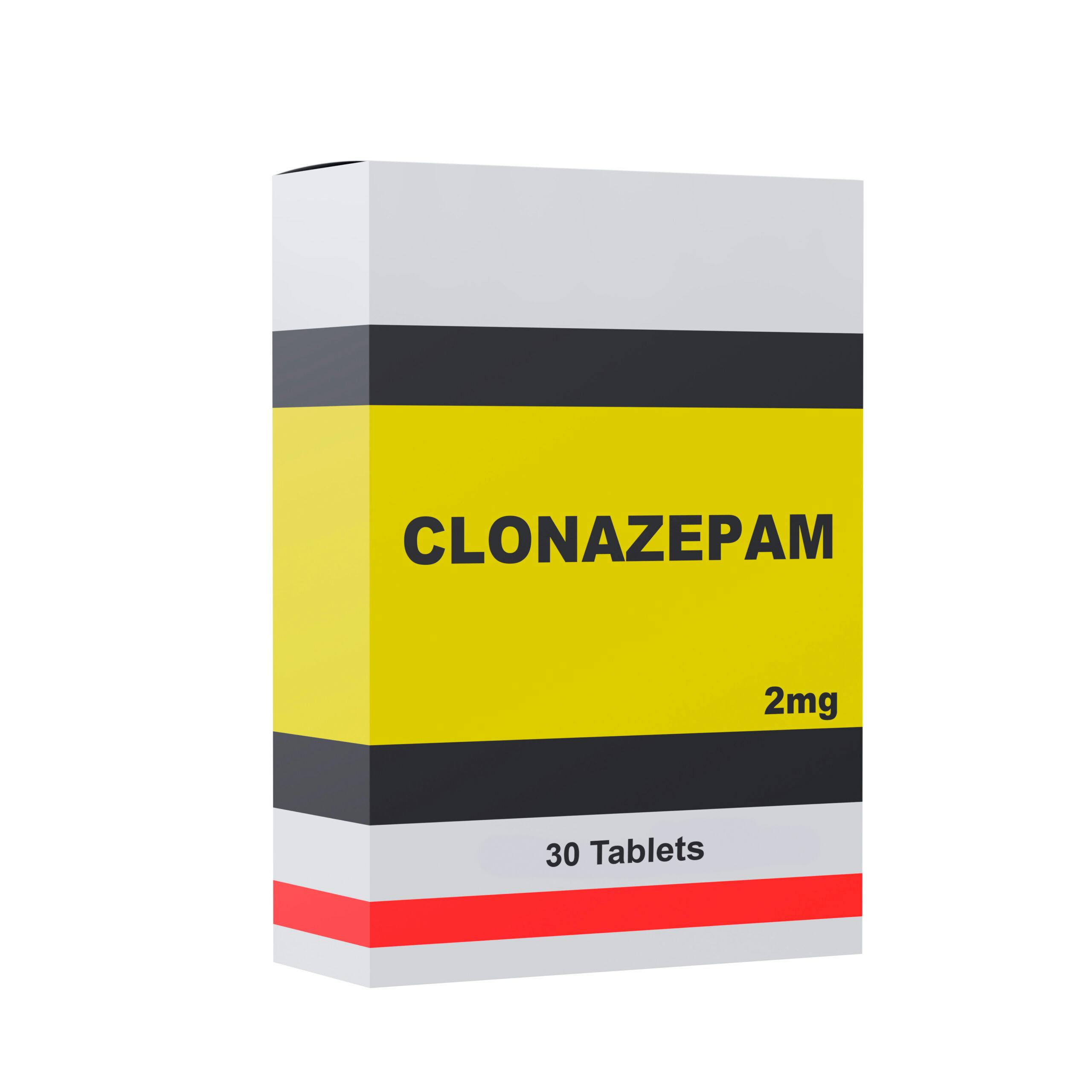 clonazepam box with 30 mg