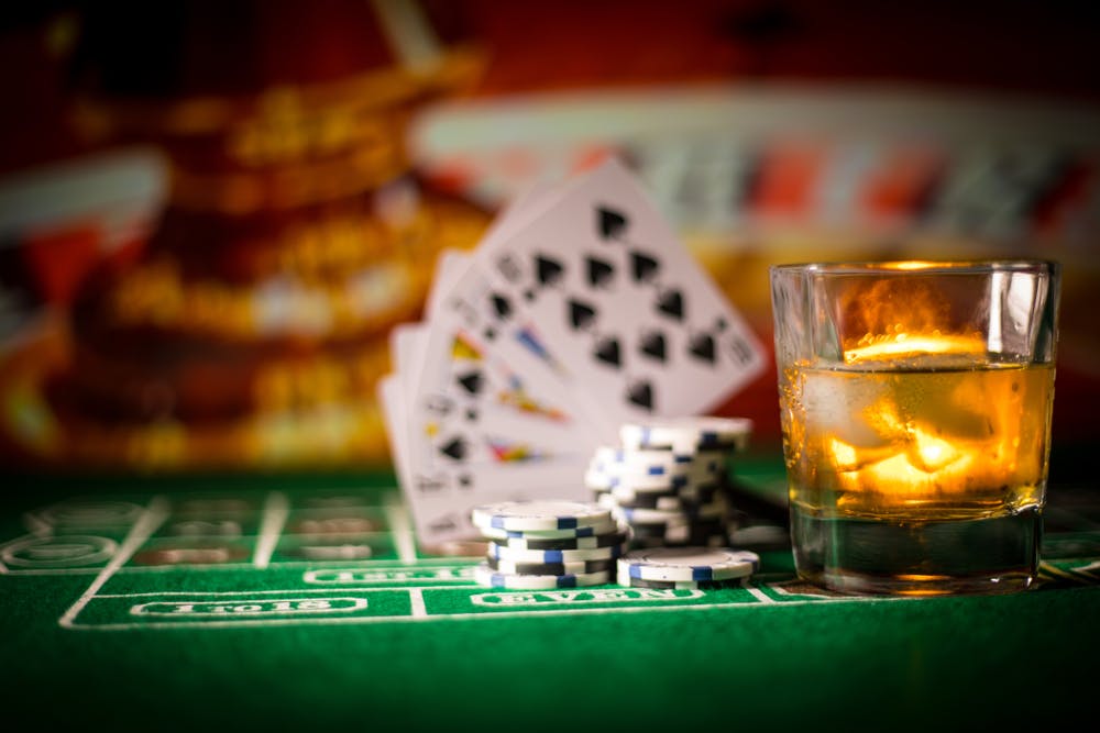 alcohol and gambling